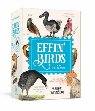 Cover image for 9798217035618 - Effin' Birds: 100 Postcards