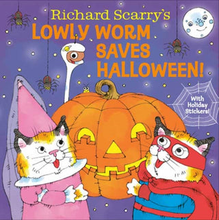 Cover image for 9798217116911 - Richard Scarry's Lowly Worm Saves Halloween!