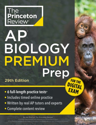 Cover image for 9798217125036 - Princeton Review AP Biology Premium Prep, 29th Edition