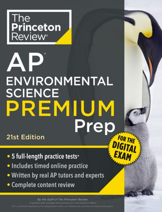 Cover image for 9798217223206 - Princeton Review AP Environmental Science Premium Prep, 21st Edition