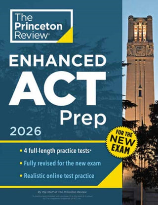 Cover image for 9798217223817 - Princeton Review Enhanced ACT Prep, 2026