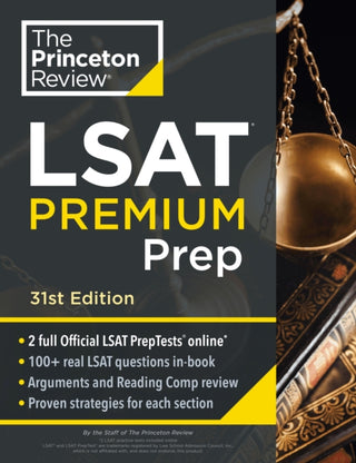 Cover image for 9798217230655 - Princeton Review LSAT Premium Prep, 31st Edition