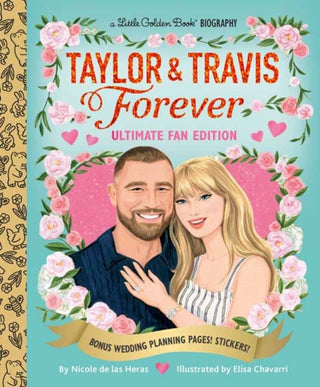Cover image for 9798217232871 - Taylor & Travis Forever Ultimate Fan Edition Little Golden Book Biography