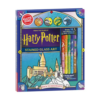 Cover image for 9798225035983 - Harry Potter Stained Glass Back to Hogwarts