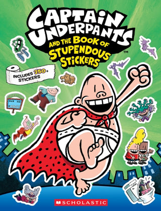 Cover image for 9798225063108 - Captain Underpants: Sticker Book