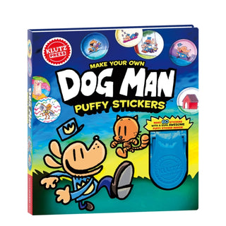 Cover image for 9798225063863 - Make Your Own Dog Man Puffy Stickers
