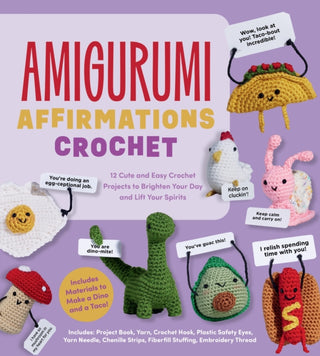 Cover image for 9798317901004 - Amigurumi Affirmations Crochet