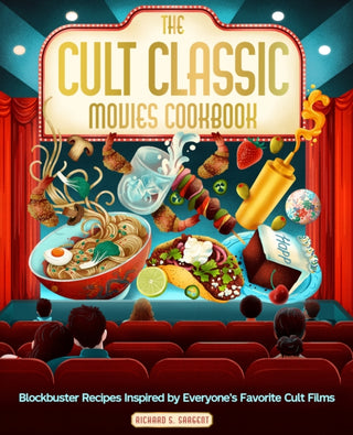 Cover image for 9798317901028 - The Cult Classic Movies Cookbook