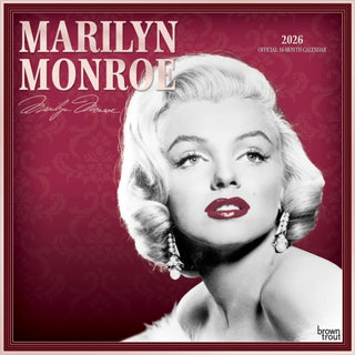 Cover image for 9798330701384 - Marilyn Monroe 2026 Square Flap Foil Calendar