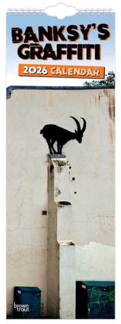 Cover image for 9798330701674 - Banksy's Graffiti 2026 Slimline Calendar