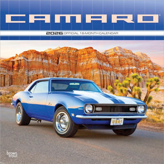 Cover image for 9798330701698 - Camaro 2026 Square Flap Calendar