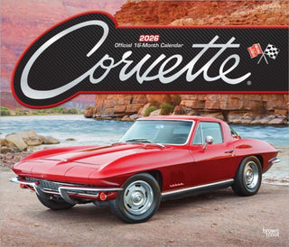 Cover image for 9798330701711 - Corvette 2026 Deluxe Flap Foil Calendar