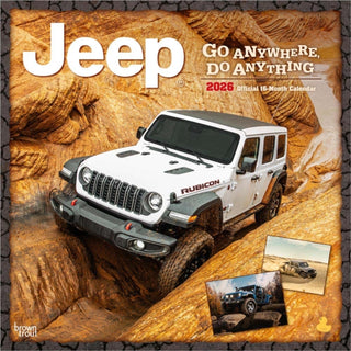 Cover image for 9798330701780 - Jeep 2026 Square Flap Calendar