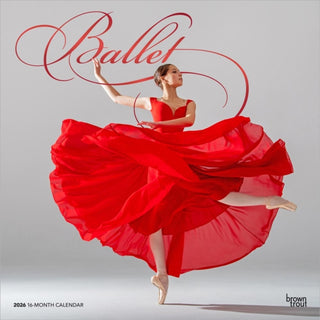 Cover image for 9798330702305 - Ballet 2026 Square Flap Foil Calendar