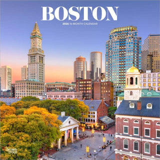 Cover image for 9798330702572 - Boston 2026 Square Flap Calendar