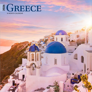 Cover image for 9798330703548 - Greece 2026 Square Flap Calendar