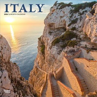 Cover image for 9798330703951 - Italy 2026 Square Flap Calendar