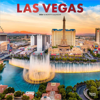 Cover image for 9798330704347 - Las Vegas 2026 Square Flap Foil Calendar