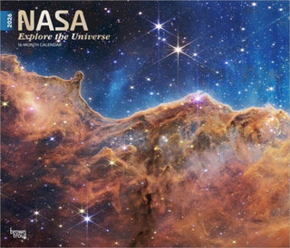 Cover image for 9798330704743 - NASA Explore the Universe 2026 Deluxe Flap Foil Calendar
