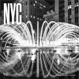 Cover image for 9798330704880 - New York City Black & White 2026 Square Flap Calendar