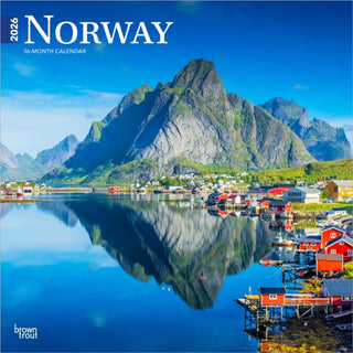Cover image for 9798330704934 - Norway 2026 Square Flap Calendar