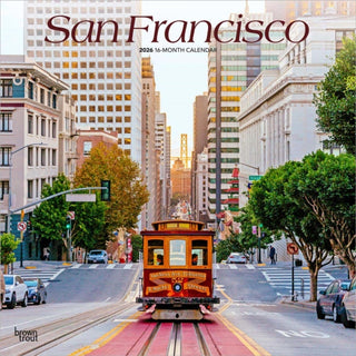 Cover image for 9798330705429 - San Francisco 2026 Square Flap Calendar