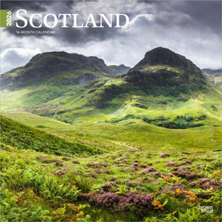 Cover image for 9798330705474 - Scotland 2026 Square Flap Calendar