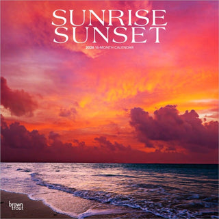 Cover image for 9798330705719 - Sunrise Sunset 2026 Square Flap Calendar