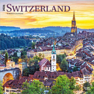 Cover image for 9798330705757 - Switzerland 2026 Square Flap Calendar