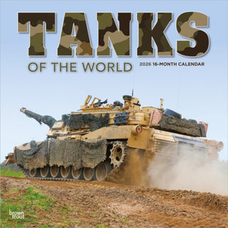 Cover image for 9798330705771 - Tanks of the World 2026 Square Flap Calendar