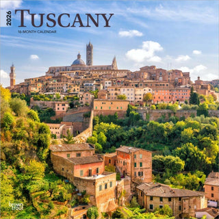 Supplemental image for 9798330706051 - Tuscany 2026 Square Flap Calendar