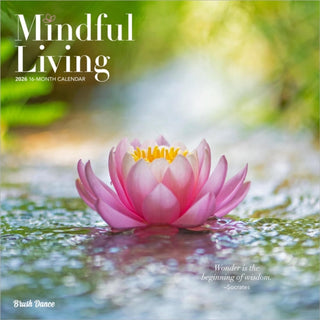 Cover image for 9798330706549 - Mindful Living 2026 Square Flap Brush Dance Calendar