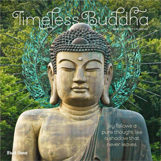 Cover image for 9798330706563 - Timeless Buddha 2026 Square Flap Brush Dance Calendar