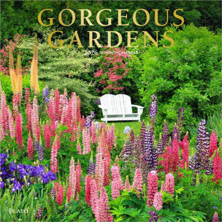 Cover image for 9798330706679 - Gorgeous Gardens 2026 Square Plato Foil Calendar
