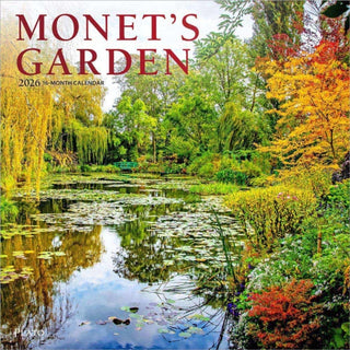 Cover image for 9798330706877 - Monet's Garden 2026 Square Plato Foil Calendar