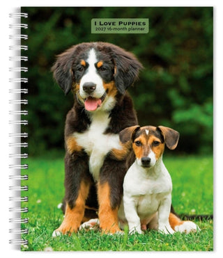 Cover image for 9798330709441 - Puppies, I Love 2027 Engagement