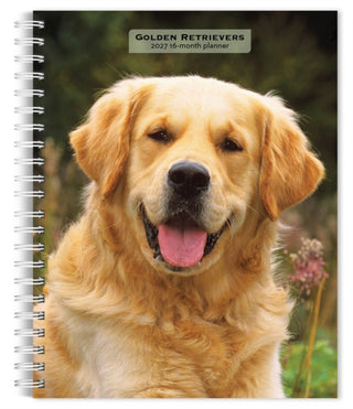 Cover image for 9798330709502 - Golden Retrievers 2027 Engagement