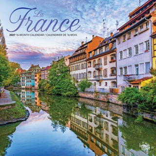 Cover image for 9798330711635 - France La France 2027 Square Flap ENGLISH FRENCH FOIL