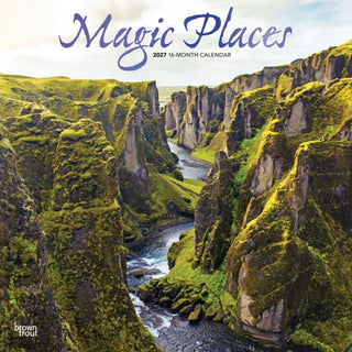 Cover image for 9798330711680 - Magic Places 2027 Square Flap FOIL