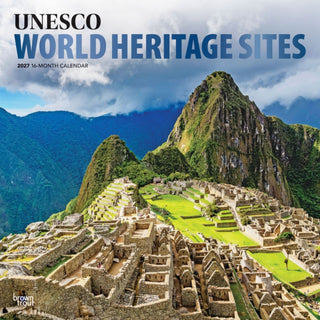 Cover image for 9798330711741 - UNESCO World Heritage Sites 2027 Square Flap FOIL