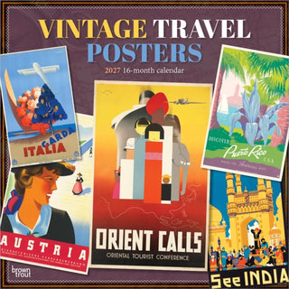 Cover image for 9798330711758 - Vintage Travel Posters 2027 Square Flap