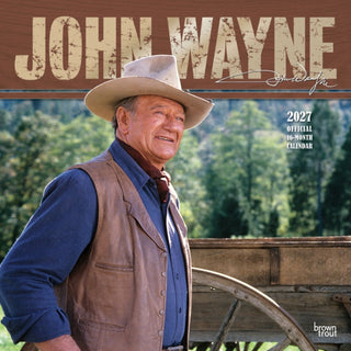 Cover image for 9798330713271 - John Wayne 2027 Square Flap FOIL