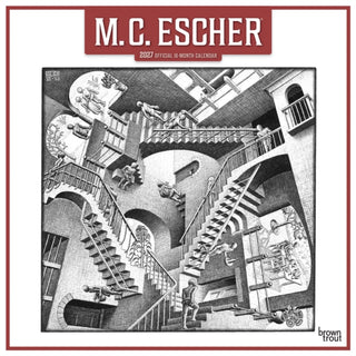 Cover image for 9798330713325 - M.C. Escher 2027 Square Flap