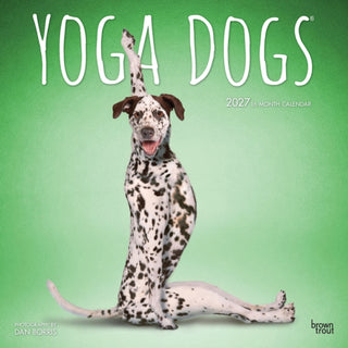 Cover image for 9798330713523 - Yoga Dogs 2027 Square Flap