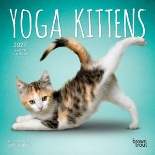Cover image for 9798330713530 - Yoga Kittens 2027 Mini 7x7