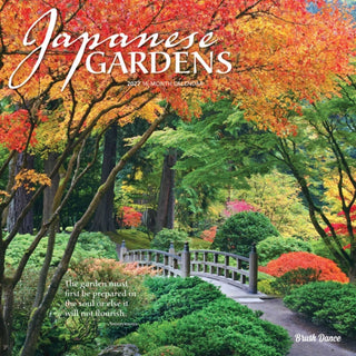 Cover image for 9798330713981 - Japanese Gardens 2027 Square Flap Brush Dance