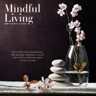 Cover image for 9798330713998 - Mindful Living 2027 Square Flap Brush Dance