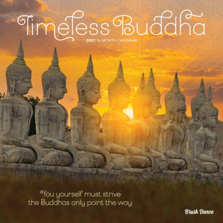 Cover image for 9798330714018 - Timeless Buddha 2027 Square Flap Brush Dance