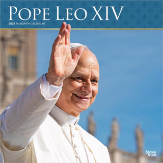 Cover image for 9798330715671 - Pope Leo XIV 2027 Square Flap