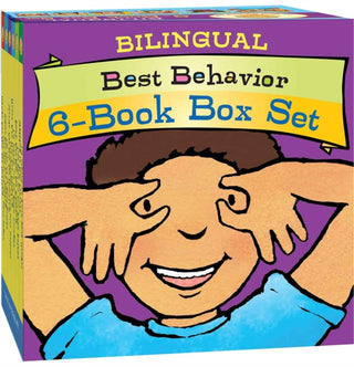 Cover image for 9798330928644 - Best Behavior® Bilingual 6-Book Box Set (Hands Are Not for Hitting, Feet Are Not for Kicking, Voices Are Not for Yelling, Waiting Is Not Forever, Words Are Not for Hurting, and Noses Are Not for Picking)